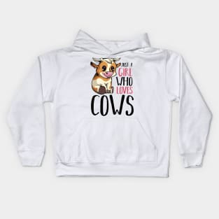 Cow Cattle Kids Hoodie